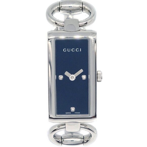 Gucci 119 Tornabuoni Quartz Watch SS Diamond 176886 - Picture 1 of 7